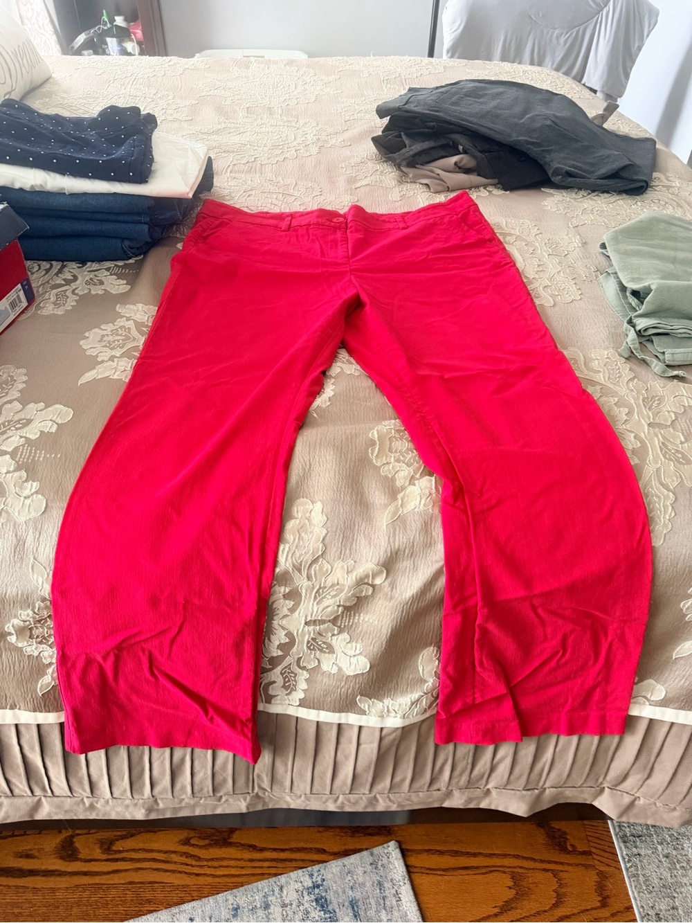 Lane Bryant red Pants